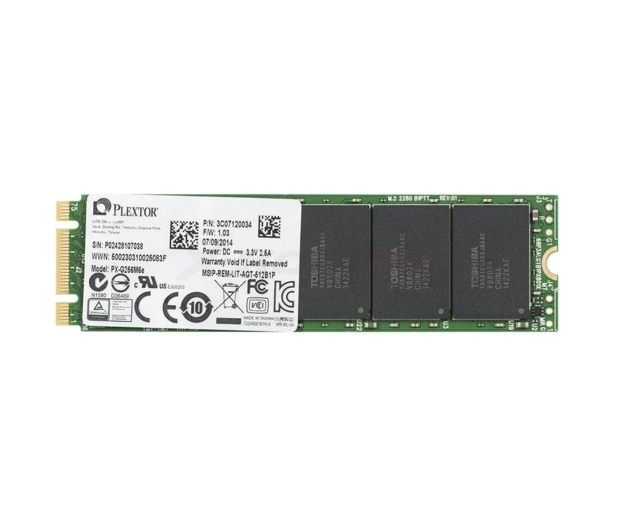 Plextor 256GB 2,5'' PCIexpress M6E M.2 Edition - 236605 - zdjęcie